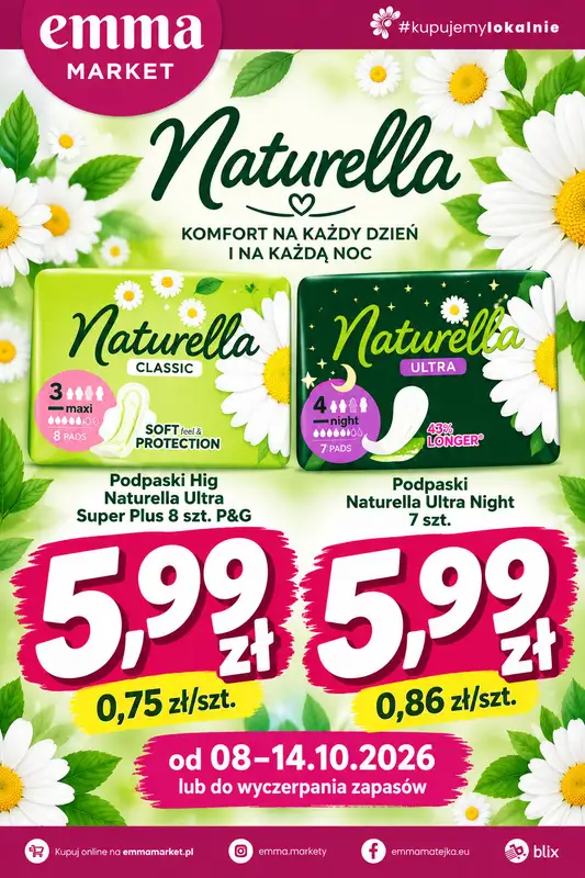 emma MARKET - gazetka promocyjna Plakaty promocyjne od czwartku 08.10 do środy 14.10 - strona 4