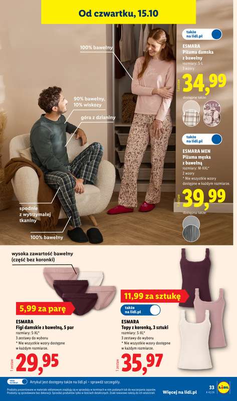 Lidl - gazetka promocyjna Katalog od poniedziałku 12.10 do soboty 24.10 - strona 35