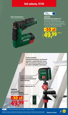 Lidl - gazetka promocyjna Katalog od poniedziałku 12.10 do soboty 24.10 - strona 49
