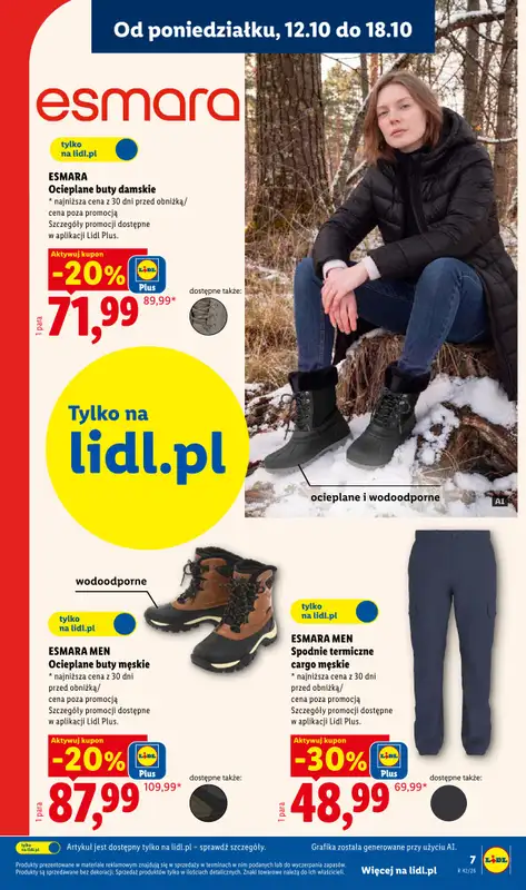 Lidl - gazetka promocyjna Katalog od poniedziałku 12.10 do soboty 24.10 - strona 7