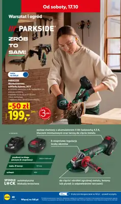 Lidl - gazetka promocyjna Katalog od poniedziałku 12.10 do soboty 24.10 - strona 44