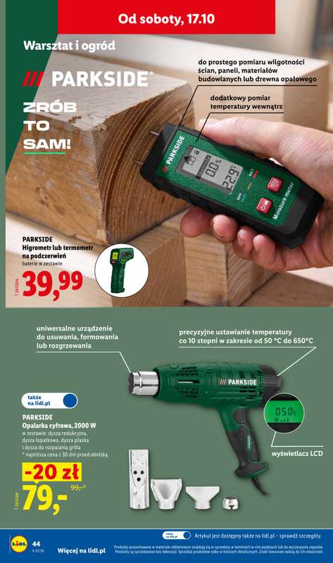 Lidl - gazetka promocyjna Katalog od poniedziałku 12.10 do soboty 24.10 - strona 48