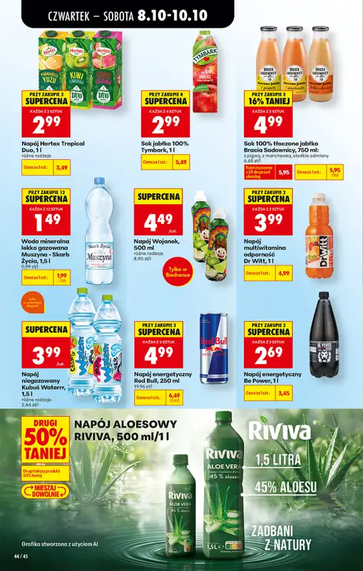 Biedronka - gazetka promocyjna Od czwartku od czwartku 08.10 do środy 14.10 - strona 62