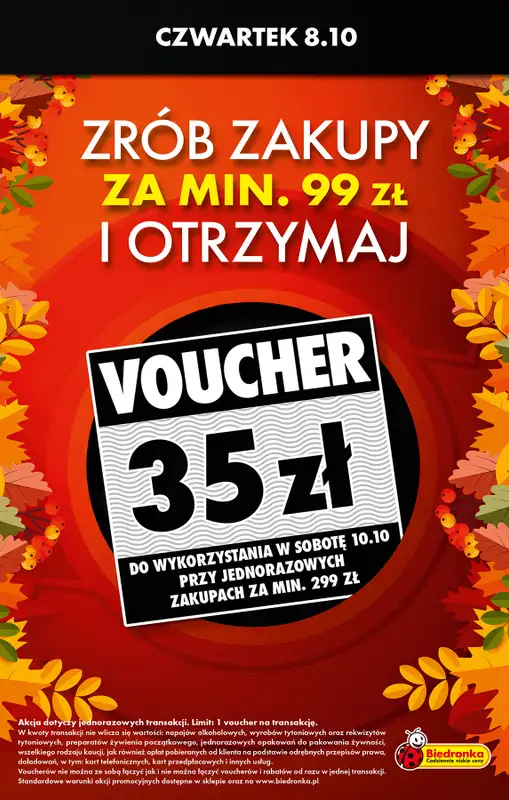 Biedronka - gazetka promocyjna Od czwartku od czwartku 08.10 do środy 14.10 - strona 8