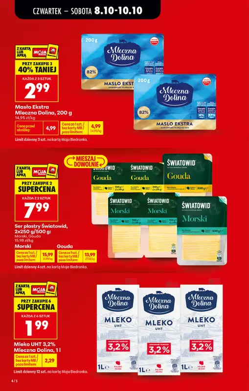 Biedronka - gazetka promocyjna Od czwartku od czwartku 08.10 do środy 14.10 - strona 6
