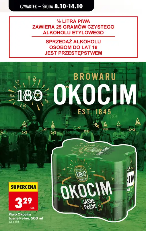 Biedronka - gazetka promocyjna Od czwartku, Z ladą tradycyjną od czwartku 08.10 do środy 14.10 - strona 79