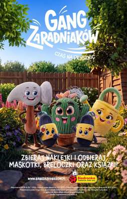 Biedronka - gazetka promocyjna Gang zaradniaków od czwartku 08.10 do soboty 10.10