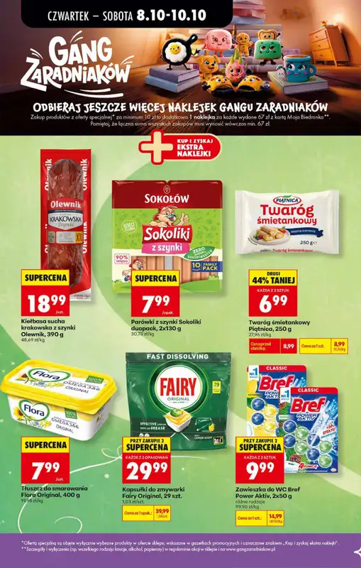 Biedronka - gazetka promocyjna Gang zaradniaków od czwartku 08.10 do soboty 10.10 - strona 4
