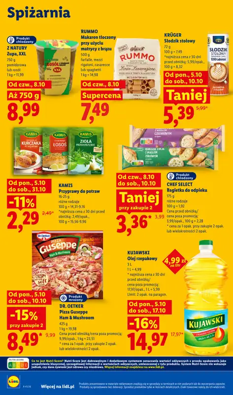 Lidl - gazetka promocyjna Od czwartku od czwartku 08.10 do soboty 10.10 - strona 84
