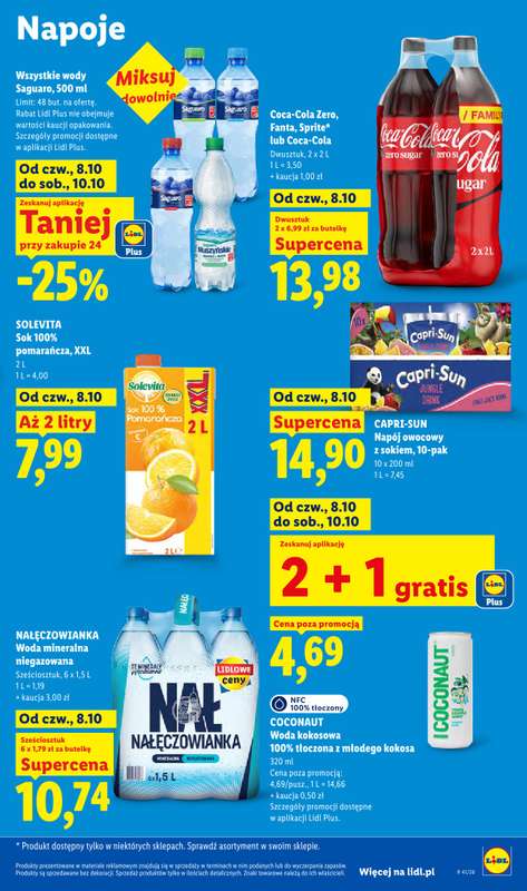 Lidl - gazetka promocyjna Od czwartku od czwartku 08.10 do soboty 10.10 - strona 71