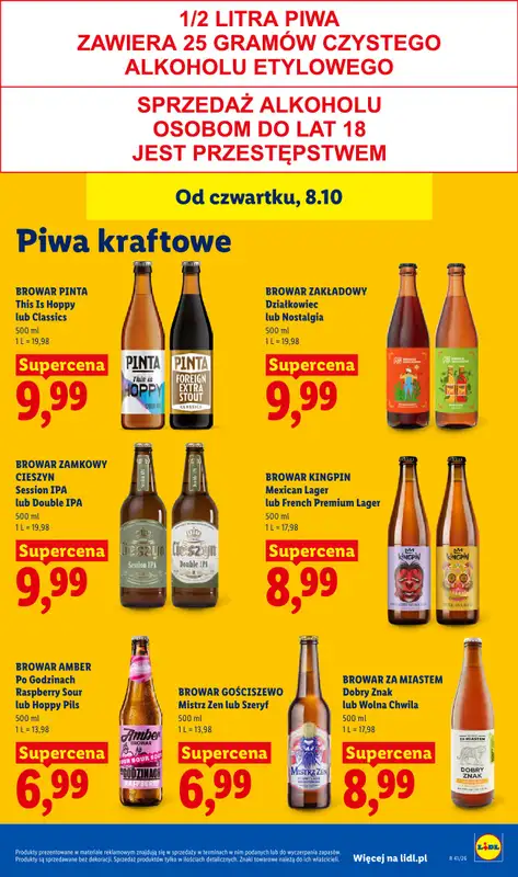 Lidl - gazetka promocyjna Od czwartku od czwartku 08.10 do soboty 10.10 - strona 77