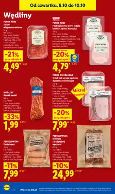 Lidl - gazetka promocyjna Od czwartku od czwartku 08.10 do soboty 10.10 - strona 56