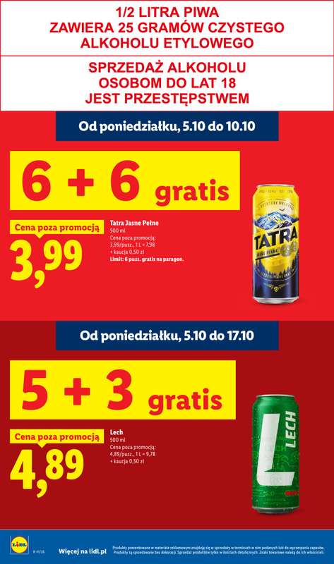 Lidl - gazetka promocyjna Od czwartku od czwartku 08.10 do soboty 10.10 - strona 22