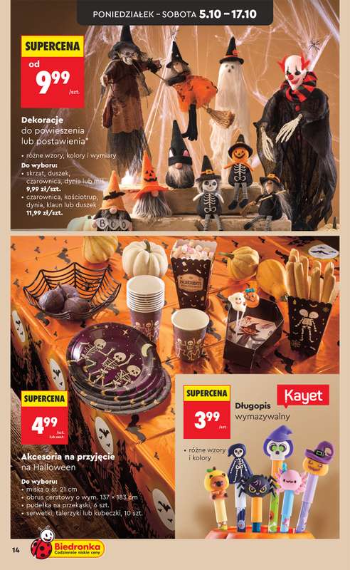 Biedronka - gazetka promocyjna Hity i inspiracje, od 03.10 od soboty 03.10 do środy 21.10 - strona 16