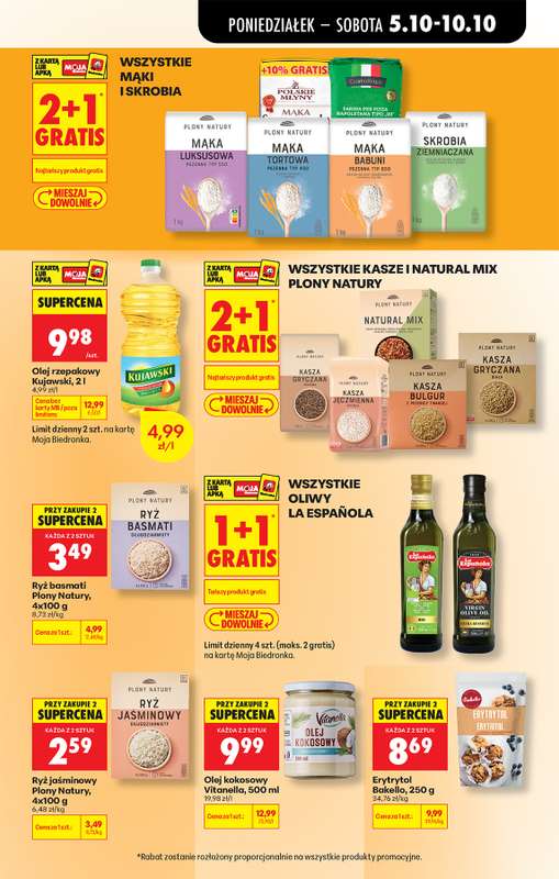 Biedronka - gazetka promocyjna Od poniedziałku od poniedziałku 05.10 do soboty 10.10 - strona 59