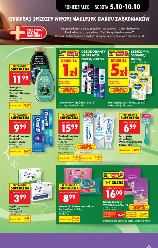 Biedronka - gazetka promocyjna Od poniedziałku, Z ladą tradycyjną od poniedziałku 05.10 do soboty 10.10 - strona 49
