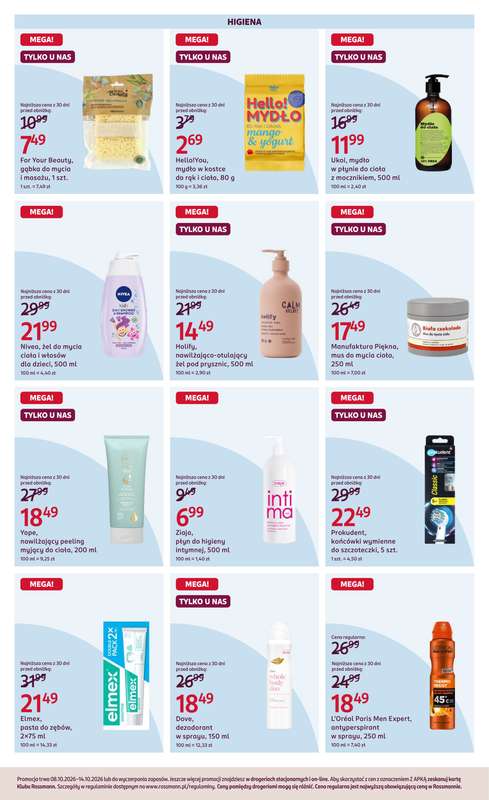 Rossmann - gazetka promocyjna Gazetka od czwartku 08.10 do środy 14.10 - strona 4