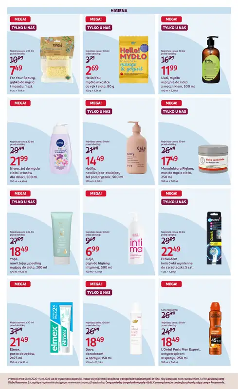 Rossmann - gazetka promocyjna Gazetka od czwartku 08.10 do środy 14.10 - strona 4