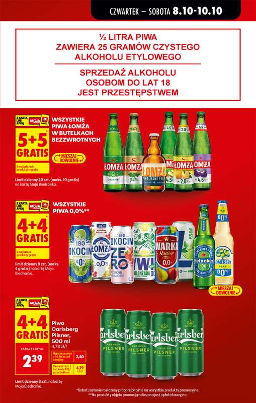 Biedronka - gazetka promocyjna Od czwartku od czwartku 08.10 do środy 14.10 - strona 9