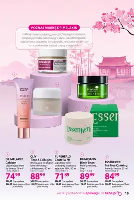Hebe - gazetka promocyjna Katalog Koreańskie Rytuały Piękna od czwartku 08.10 do środy 11.11 - strona 19