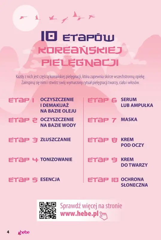 Hebe - gazetka promocyjna Katalog Koreańskie Rytuały Piękna od czwartku 08.10 do środy 11.11 - strona 4