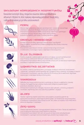 Hebe - gazetka promocyjna Katalog Koreańskie Rytuały Piękna od czwartku 08.10 do środy 11.11 - strona 5
