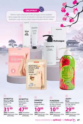 Hebe - gazetka promocyjna Katalog Koreańskie Rytuały Piękna od czwartku 08.10 do środy 11.11 - strona 27
