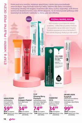 Hebe - gazetka promocyjna Katalog Koreańskie Rytuały Piękna od czwartku 08.10 do środy 11.11 - strona 16