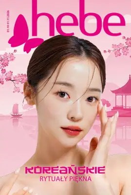 Hebe - gazetka promocyjna Katalog Koreańskie Rytuały Piękna od czwartku 08.10 do środy 11.11