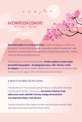 Hebe - gazetka promocyjna Katalog Koreańskie Rytuały Piękna od czwartku 08.10 do środy 11.11 - strona 3