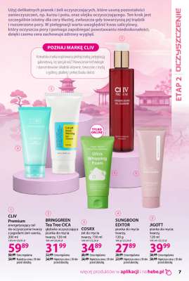 Hebe - gazetka promocyjna Katalog Koreańskie Rytuały Piękna od czwartku 08.10 do środy 11.11 - strona 7