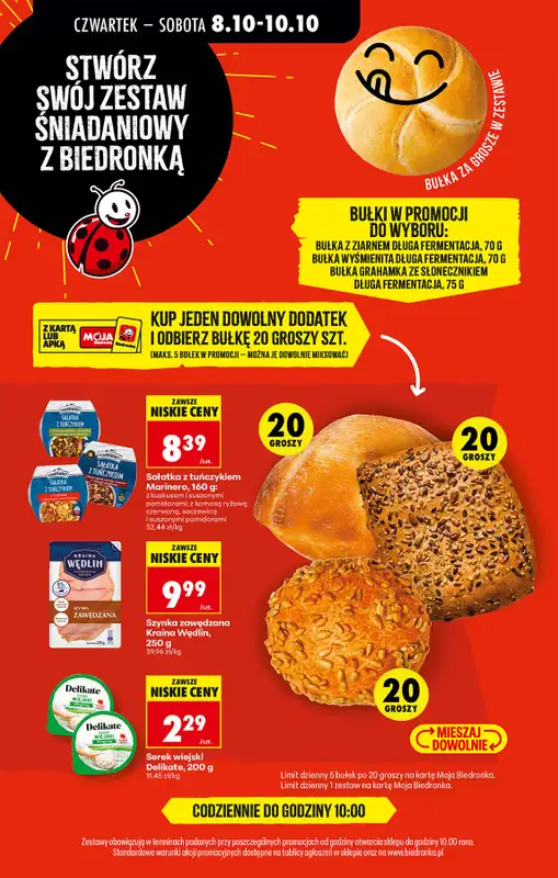 Biedronka - gazetka promocyjna Od czwartku, Z ladą tradycyjną od czwartku 08.10 do środy 14.10 - strona 46
