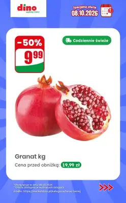 Dino - gazetka promocyjna Specjalna oferta na 08.10.2026 - promocje spoza gazetki od czwartku 08.10 do czwartku 08.10 - strona 7
