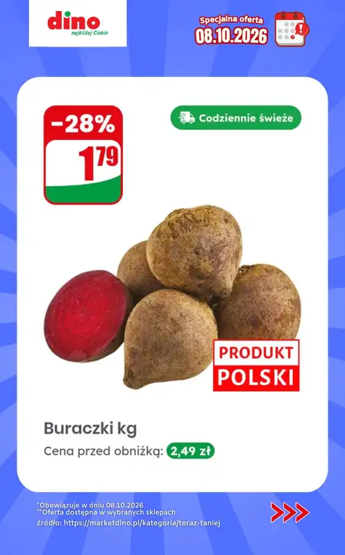 Dino - gazetka promocyjna Specjalna oferta na 08.10.2026 - promocje spoza gazetki od czwartku 08.10 do czwartku 08.10 - strona 5