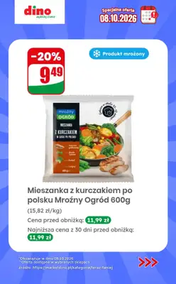 Dino - gazetka promocyjna Specjalna oferta na 08.10.2026 - promocje spoza gazetki od czwartku 08.10 do czwartku 08.10 - strona 9