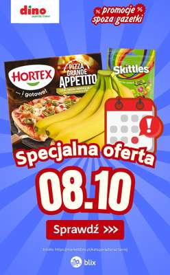Dino - gazetka promocyjna Specjalna oferta na 08.10.2026 - promocje spoza gazetki od czwartku 08.10 do czwartku 08.10