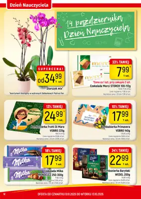 Delikatesy Piotruś Pan - gazetka promocyjna Gazetka od czwartku 08.10 do wtorku 13.10 - strona 12
