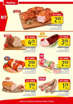 Delikatesy Piotruś Pan - gazetka promocyjna Gazetka od czwartku 08.10 do wtorku 13.10 - strona 4