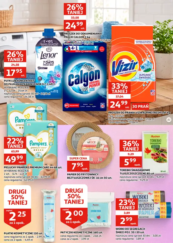 Auchan - gazetka promocyjna Gazetka Racibórz I Nasza produkcja, Twój ulubiony smak od środy 07.10 do wtorku 20.10 - strona 23