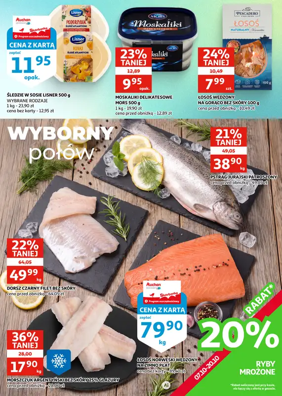 Auchan - gazetka promocyjna Gazetka Zielona Góra I Nasza produkcja, Twój ulubiony smak od środy 07.10 do wtorku 20.10 - strona 5