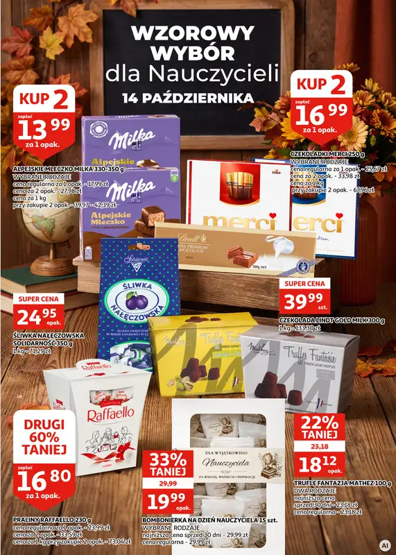 Auchan - gazetka promocyjna Gazetka Zielona Góra I Nasza produkcja, Twój ulubiony smak od środy 07.10 do wtorku 20.10 - strona 19