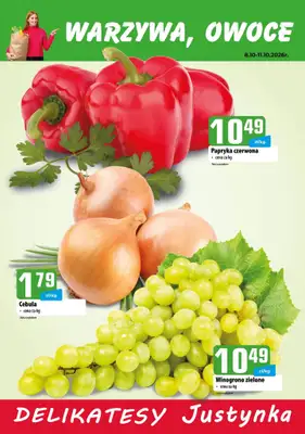 Delikatesy Justynka - gazetka promocyjna Plakaty promocyjne od czwartku 08.10 do niedzieli 11.10 - strona 2