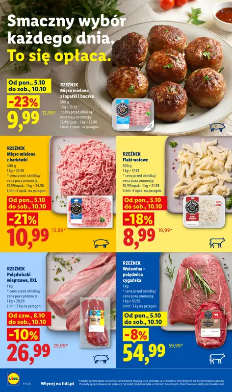 Lidl - gazetka promocyjna Od czwartku od czwartku 08.10 do soboty 10.10 - strona 54