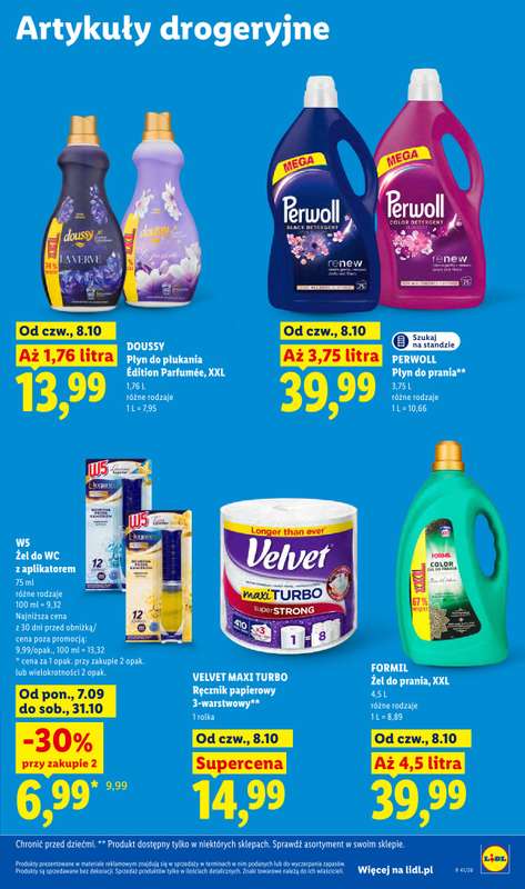 Lidl - gazetka promocyjna Od czwartku od czwartku 08.10 do soboty 10.10 - strona 91