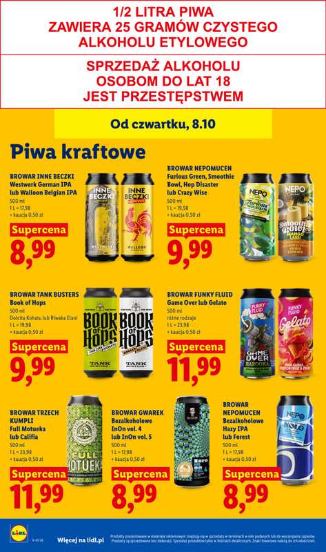 Lidl - gazetka promocyjna Od czwartku od czwartku 08.10 do soboty 10.10 - strona 76