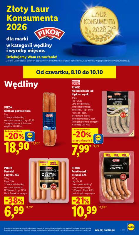 Lidl - gazetka promocyjna Od czwartku od czwartku 08.10 do soboty 10.10 - strona 55