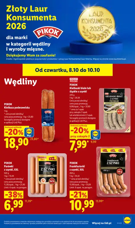 Lidl - gazetka promocyjna Od czwartku od czwartku 08.10 do soboty 10.10 - strona 55