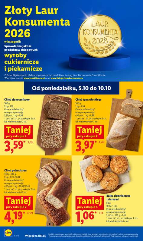 Lidl - gazetka promocyjna Od czwartku od czwartku 08.10 do soboty 10.10 - strona 48