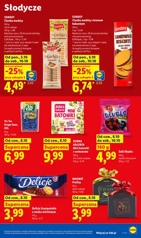 Lidl - gazetka promocyjna Od czwartku od czwartku 08.10 do soboty 10.10 - strona 65