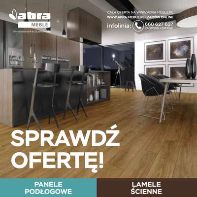 Abra Meble - gazetka promocyjna Gazetka od czwartku 08.10 do środy 21.10